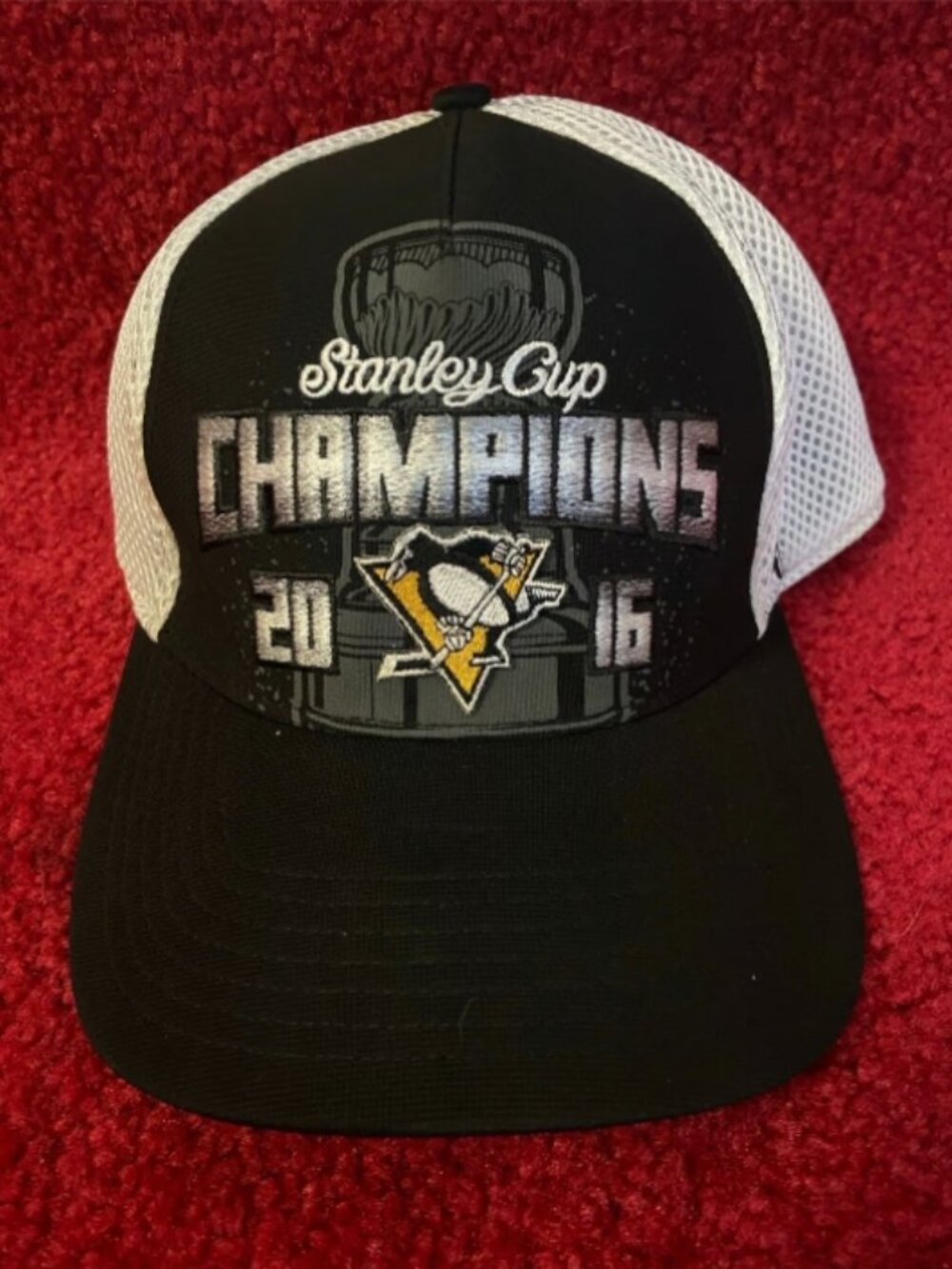 Pittsburgh Penguins 2016 Stanley Cup Champions Snapback Hat
